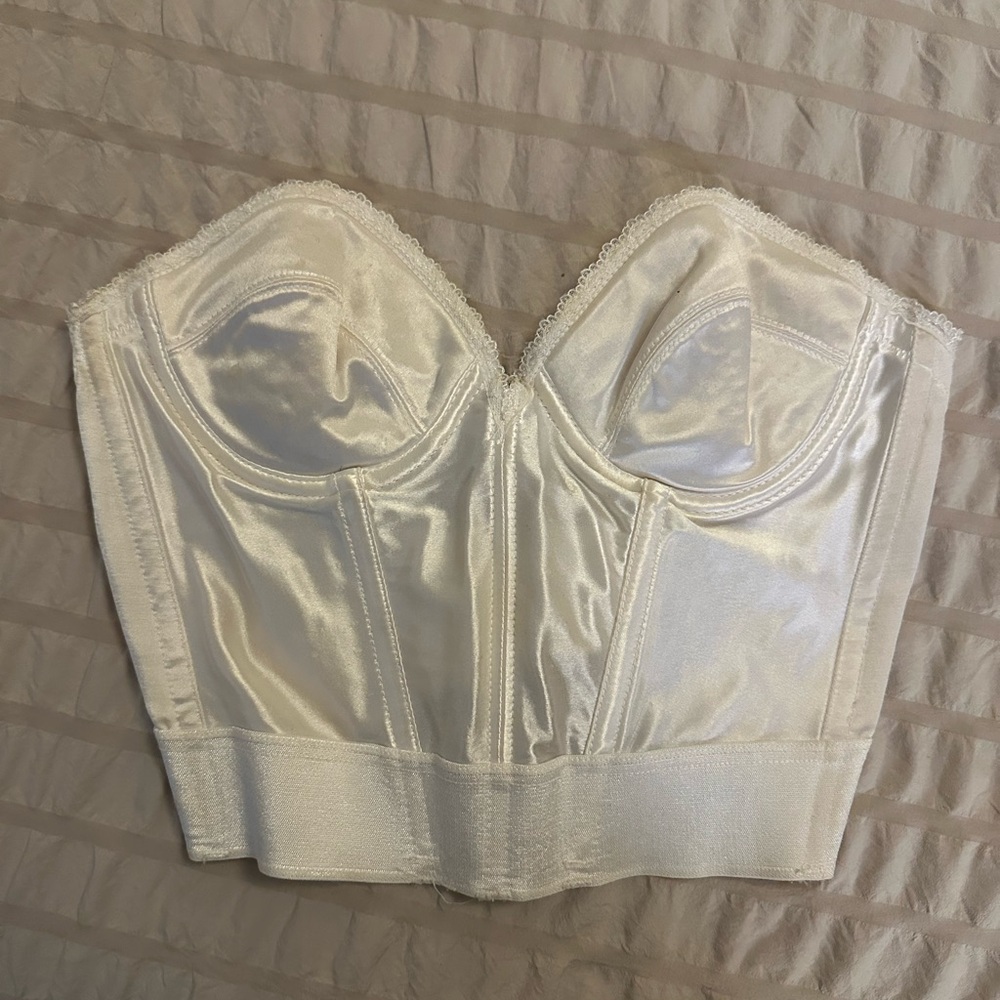 Vintage Victoria’s Secret Cream Bustier Top